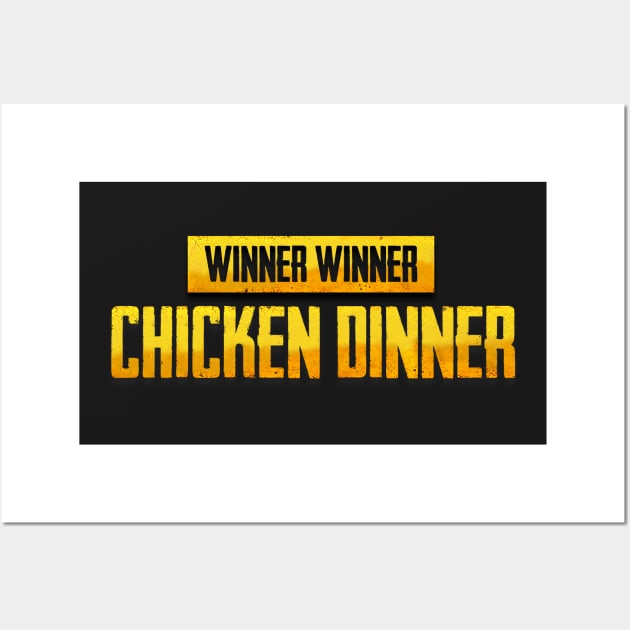 winner winner chicken dinner Wall Art by ciyoriy